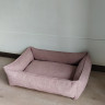 Лежанка для собак и котов Rizо теплый розовая
