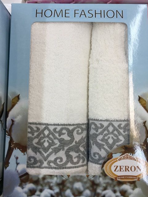 Набор полотенец Zeron  кремовые