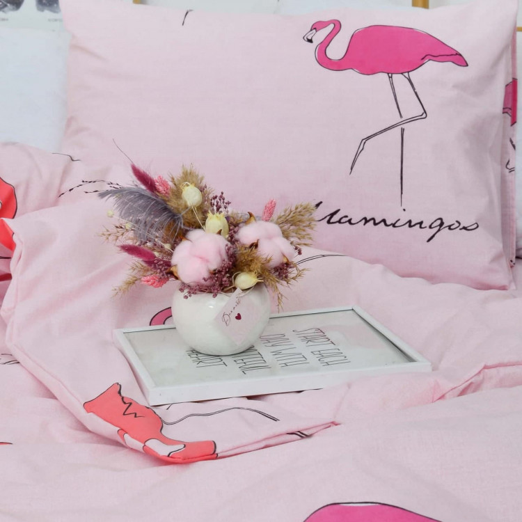 Подростковый комплект Фламинго розовый купить