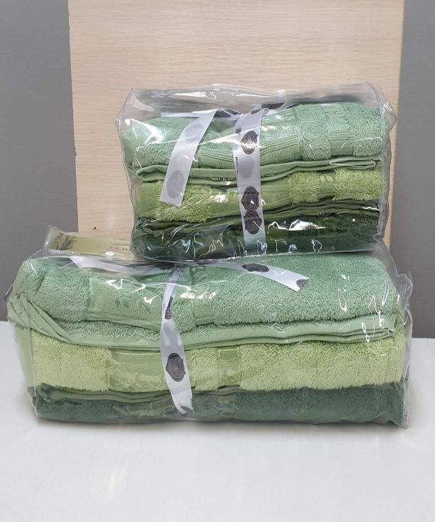 Набор зеленых бамбуковых полотенец Bambu купить