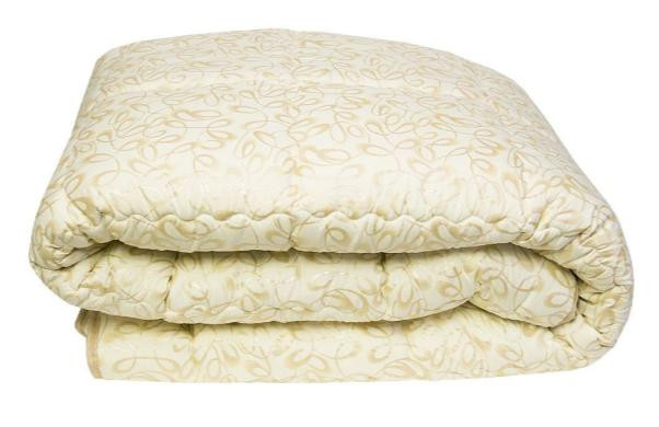 Одеяло теплое шерстяное Warmly Lamb в микрофибре бежевое