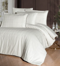 Постельное бельё Premium Сатин Египетский Хлопок 300TC кремовый