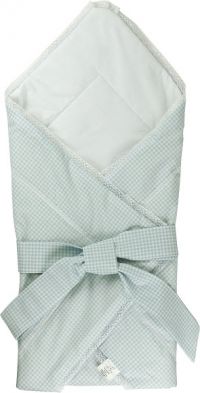 Одеяло - конверт для младенца голубой СУ