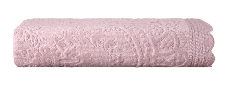 Набор розовых полотенец Sabino бархат купить