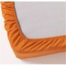 Простынь на резинке  Leleka-Textile персиковый