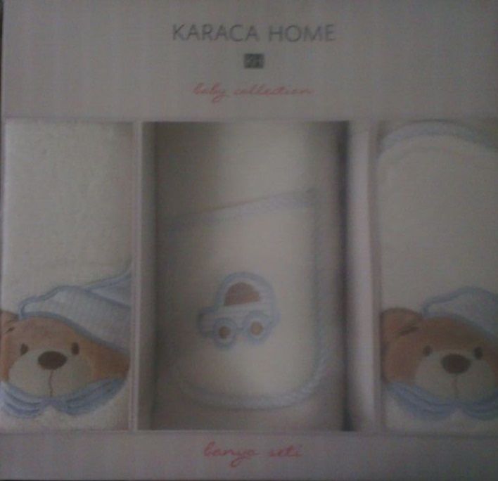 Набор в ванную BEAR голубой (12-24 месяца) KARACA HOME