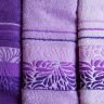 полотенца бамбук SOFT LIFE (30х50 - 3 шт) фиолетовый
