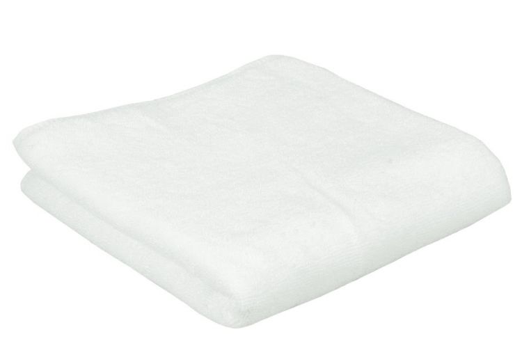 Белое махровое полотенце 500 гр/м2