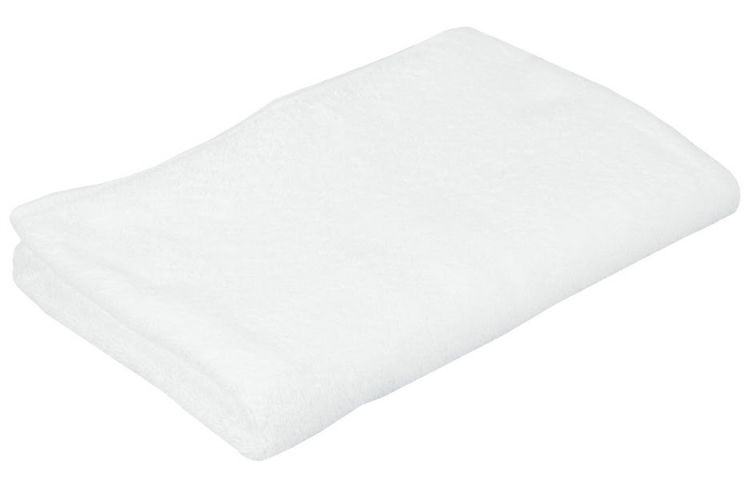 Белое махровое полотенце 500 гр/м2 купить
