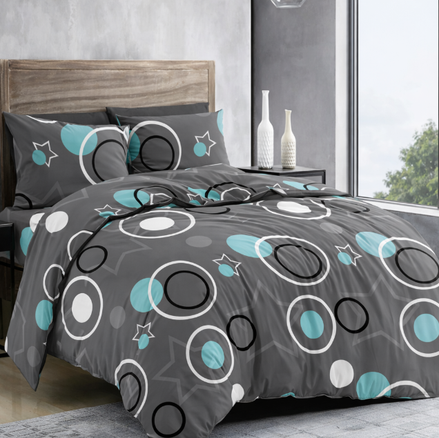Комплект постельного белья бязь Звездные круги Комплект постельного белья бязь Звездные круги