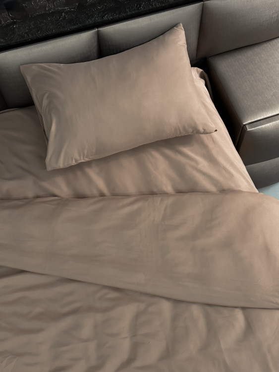 Постельное белье микрофибра Taupe Grey на подарок