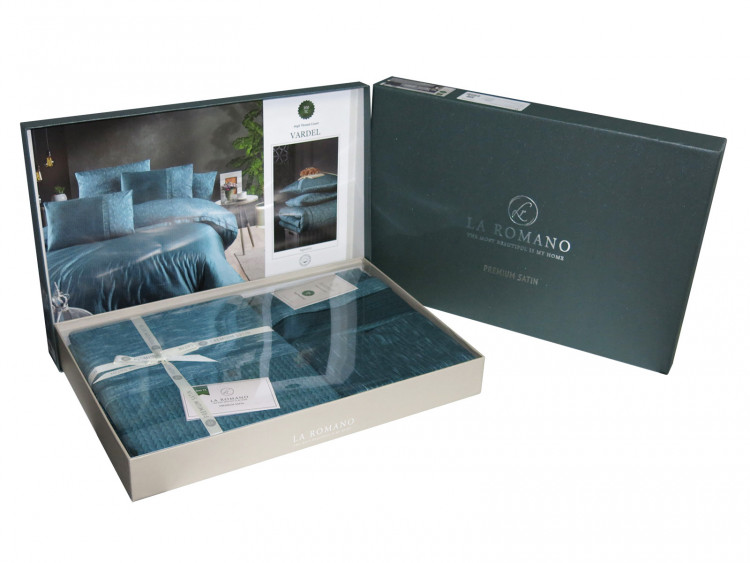 Постельное белье Premium сатин 300TC Lucca White в коробке Постельное белье Premium сатин 300TC Lucca White в коробке