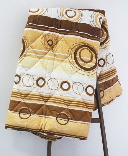 Одеяло  шерстяное COLOUR WOOL коричневое