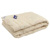 Одеяло стандарт шерсть в бязи Руно Молочное