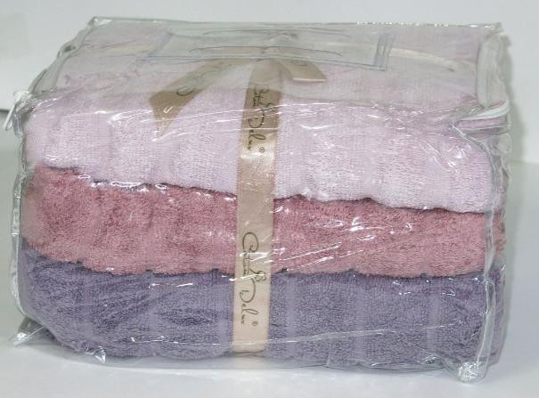 Набор полотенец Cotton Jacquard (3 шт) Sade, хлопок купить