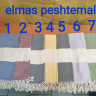 Пляжное полотенце жаккард Peshtemal 250 г/м2 фиолетовое купить