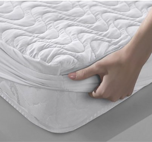 Наматрасник стеганый на хлопке Волна по периметру 2