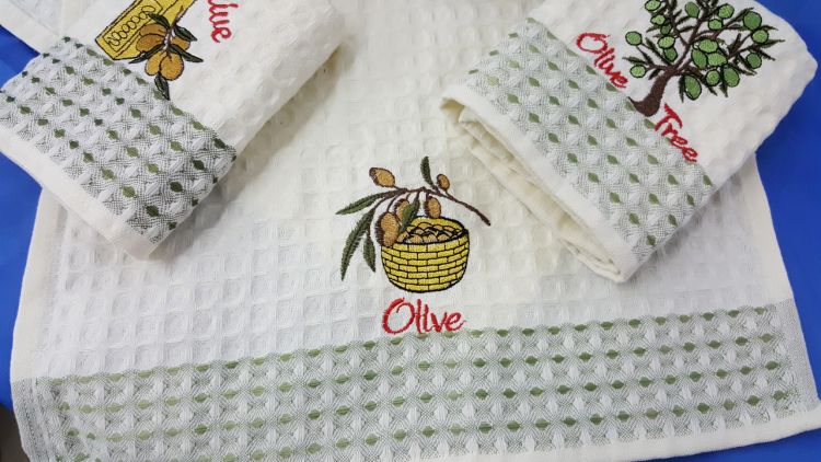 Набор кухонных полотенец Olive 3 шт.
