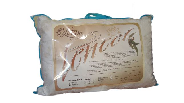 Подушка LOTUS COMPLETE TENCEL белая 50*70