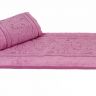 Махровое полотенце Sultan розовое HOBBY