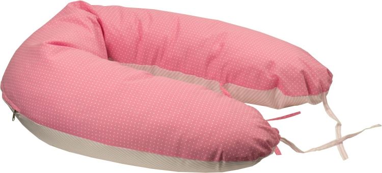 Подушка для беременных розовая  Руно