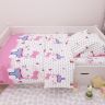 Подростковый постельный набор 165 ранфорс Hello Kitty