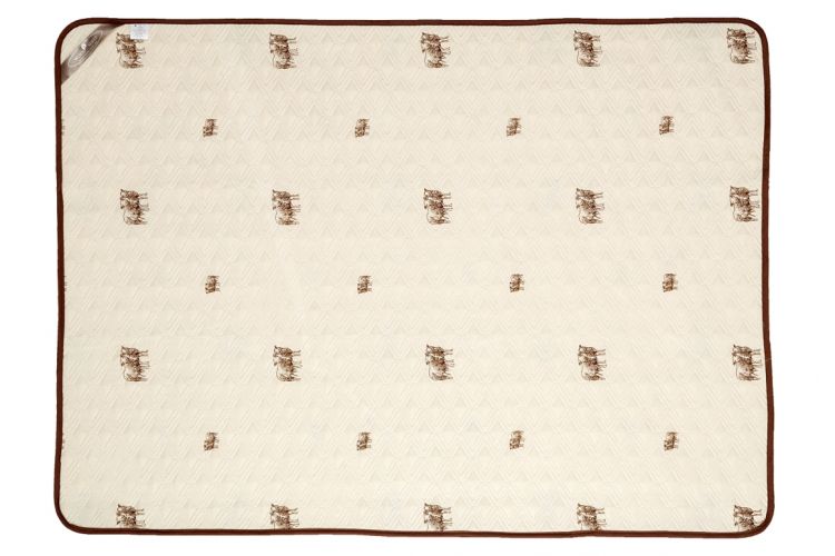 Детское шерстяное одеяло Руно (демисезонное) 320.02ШК Sheep развернутое