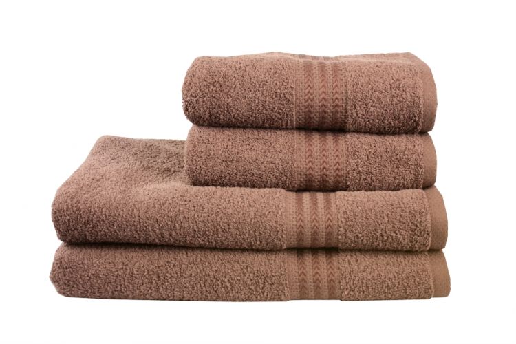 Махровое полотенце RAINBOW коричневое