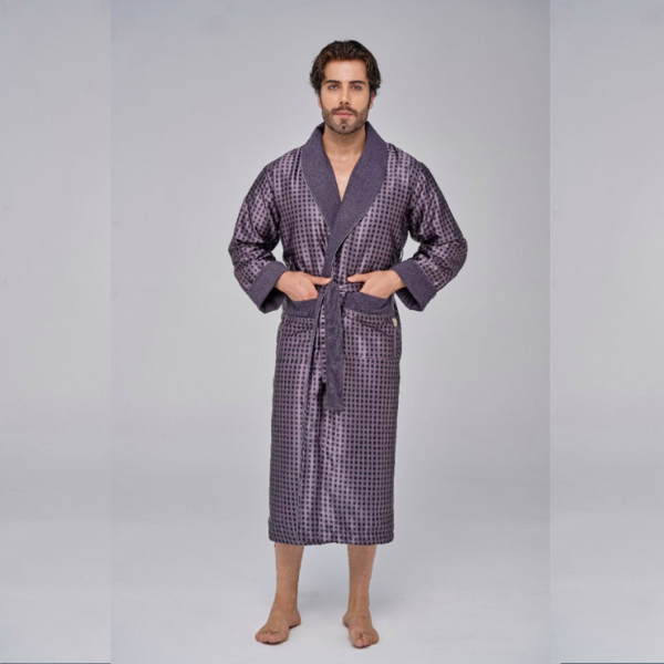 Мужской халат шелк Бамбук Nusa ns 1515 Мужской халат шелк Бамбук Nusa ns 1515