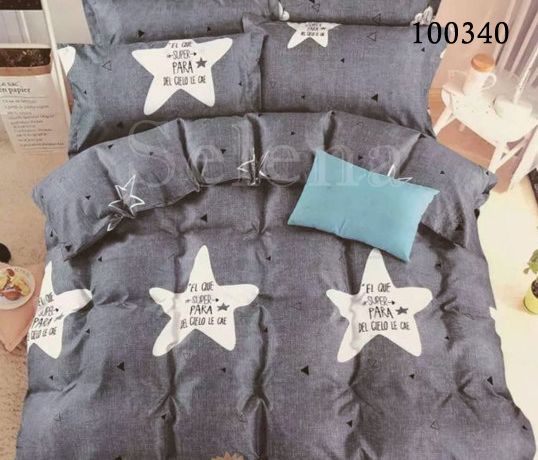 Комплект постельного белья Selena бязь Звезда