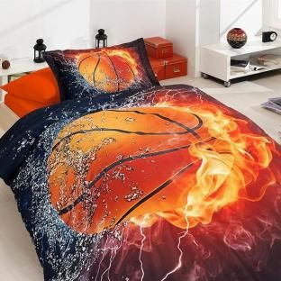 Полуторное постельное белье First Choice 3D Basketball