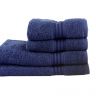 Махровое полотенце RAINBOW темно синее Hobby