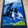 Полотенце пляжное Dolphins