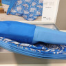 Комплект постельного белья 3D print Узоры ярко голубой купить