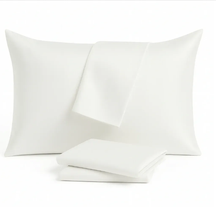 Наволочка белая сатин однотонная White U-tek Наволочка белая сатин однотонная White U-tek