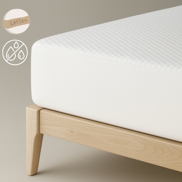 Непромокаемый наматрасник Cotton Premium с системой Health Care по всему периметру 