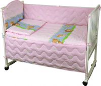 Набор для детской кроватки Руно Ежик розовый