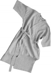Льняной халат для сауны ЛинТекс