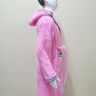 Детский махровый халат Welsoft розовый с полосками купить