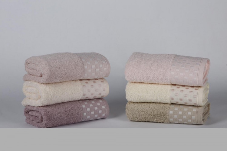 Набор полотенец Cestepe VIP Cotton (6 шт) Elmas, хлопок 