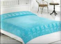 Простынь Cestepe бамбук голубая