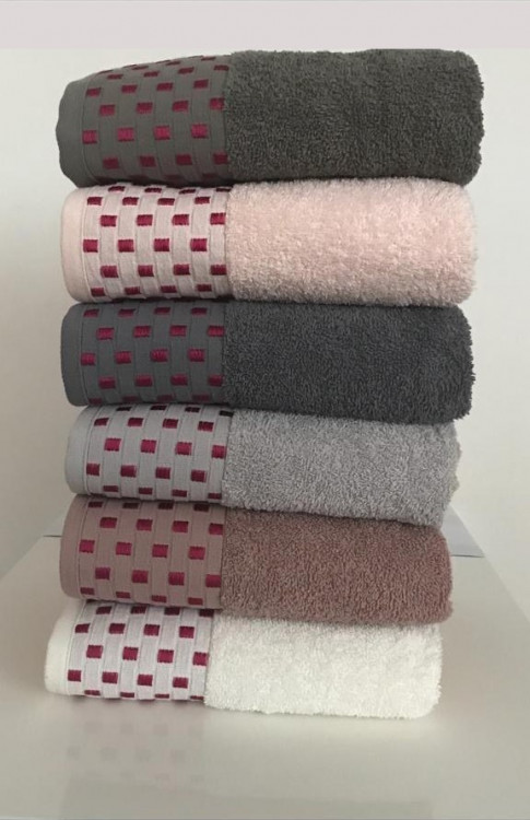 Набор полотенец Cestepe VIP Cotton (6 шт) Hazan, хлопок