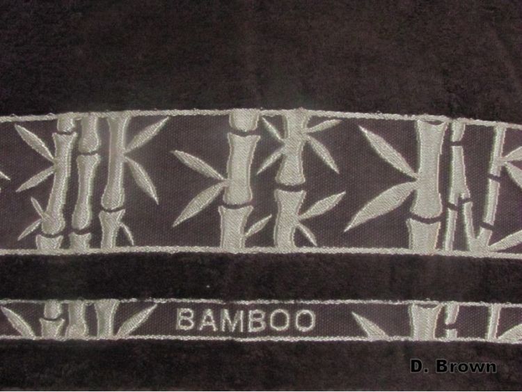 Бамбуковая простыня Elanor Arya темно-коричневая