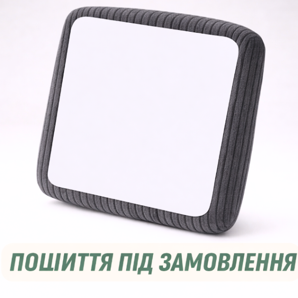 Чехол для сидений и спинок дивана мебельный велюр Lotus 98 антрацит 2