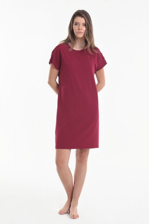 Купить красную ночную рубашку Yoors Star Y2019AW0056 