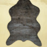 Меховый коврик для спальни Имитация шкуры V-15 коричневый, акрил
