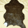 Меховый коврик для спальни Имитация шкуры V-16 шоколадный, акрил