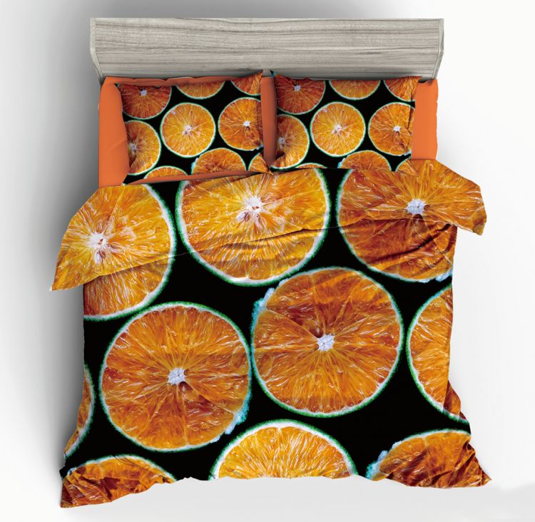 Постельное белье с апельсинами 