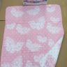 Плед-одеяло светло-розовый Ассорти