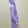 Подростковый махровый халат Welsoft лавандового цвета с полосками